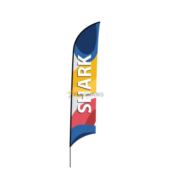 Reklāmas karogs Shark