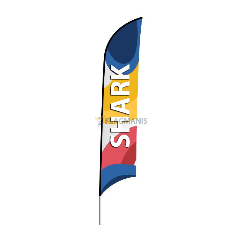 Reklāmas karogs Shark