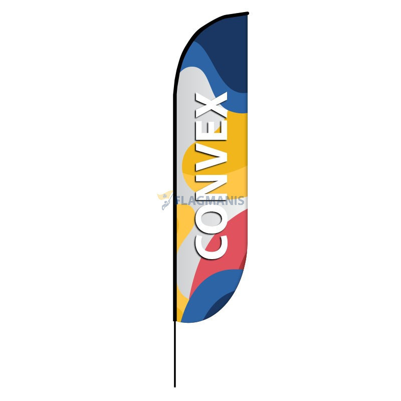 Reklāmas karogs Convex