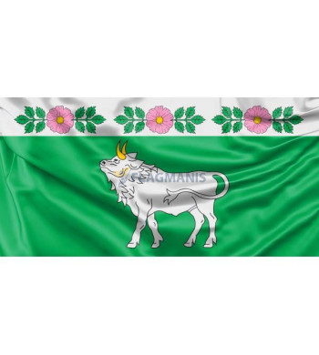 Vārkavas novada karogs