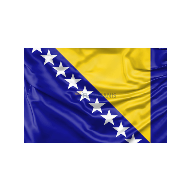 Bosnijas un Hercegovinas karogs Bosnijas un Hercegovinas karogs