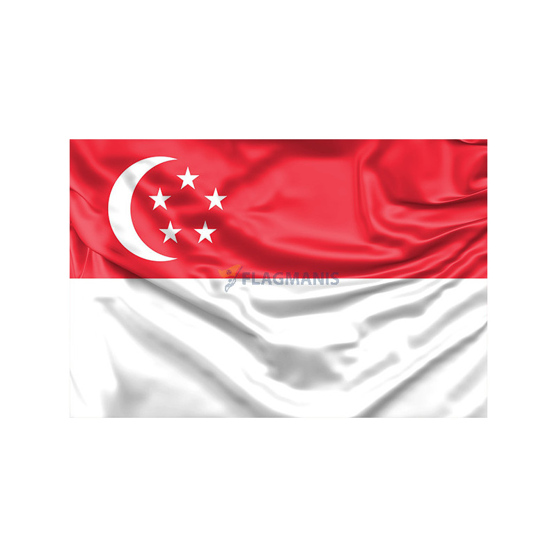 Singapūras karogs Singapūras karogs