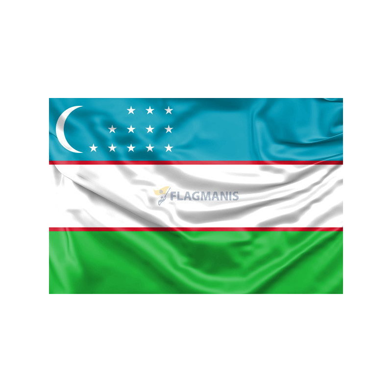 Uzbekistānas karogs