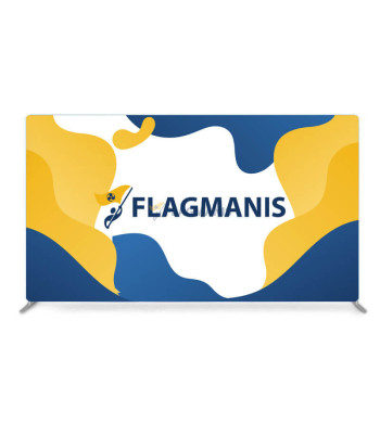 Tekstila siena Flagman S40, 400x230 cm