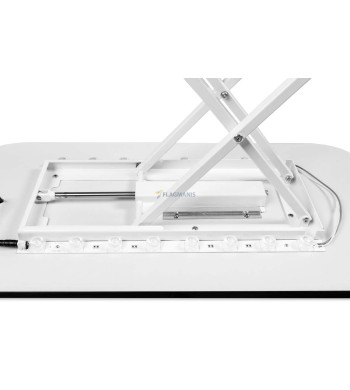 Mobilais tekstila galds RECT-LED, taisnstūrveida