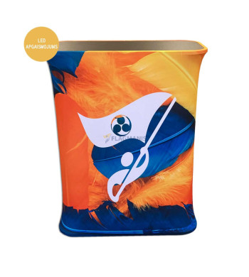 Mobilais tekstila galds RECT-LED, taisnstūrveida