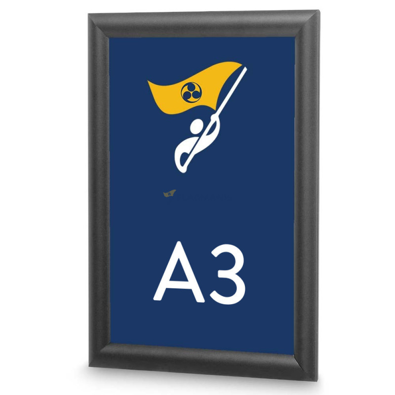 A3 reklāmas plakātu rāmis, melns A3 reklāmas plakātu rāmis, melns