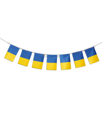 Ukrainas karogu vīrtene