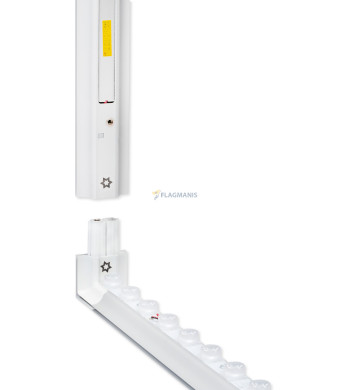 Sienas gaismas stends Flagman Pro, 100 x 150 cm