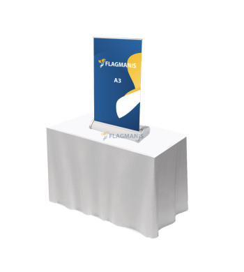 Galda Roll Up Elegance mobilais statīvs, A3