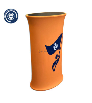 Mobilais tekstila galds OVAL-AUTO, ovāls