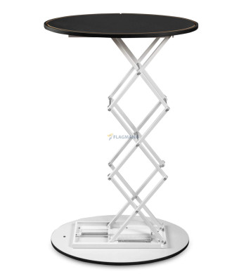 Mobilais tekstila galds OVAL-LED, ovāls