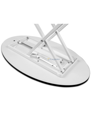 Mobilais tekstila galds OVAL-LED, ovāls