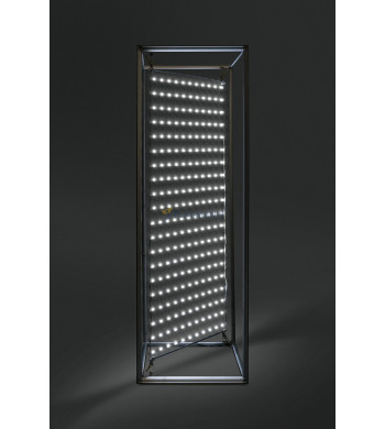 Tekstila kolonna COL800L, izgaismota