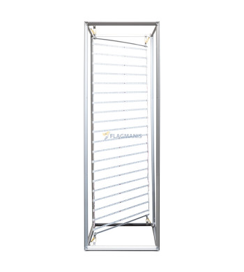 Tekstila kolonna COL800L, izgaismota