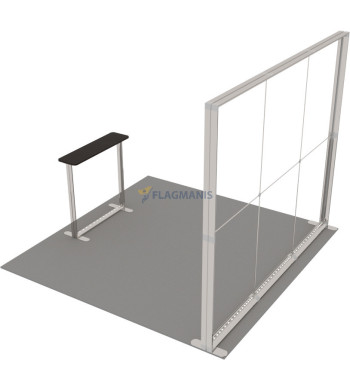 Izstāžu sistēma GO, 9m² (3x3)