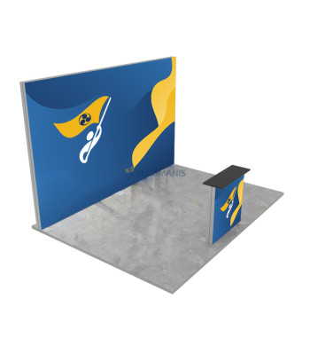 Izstāžu sistēma GO, 12m² (4x3)