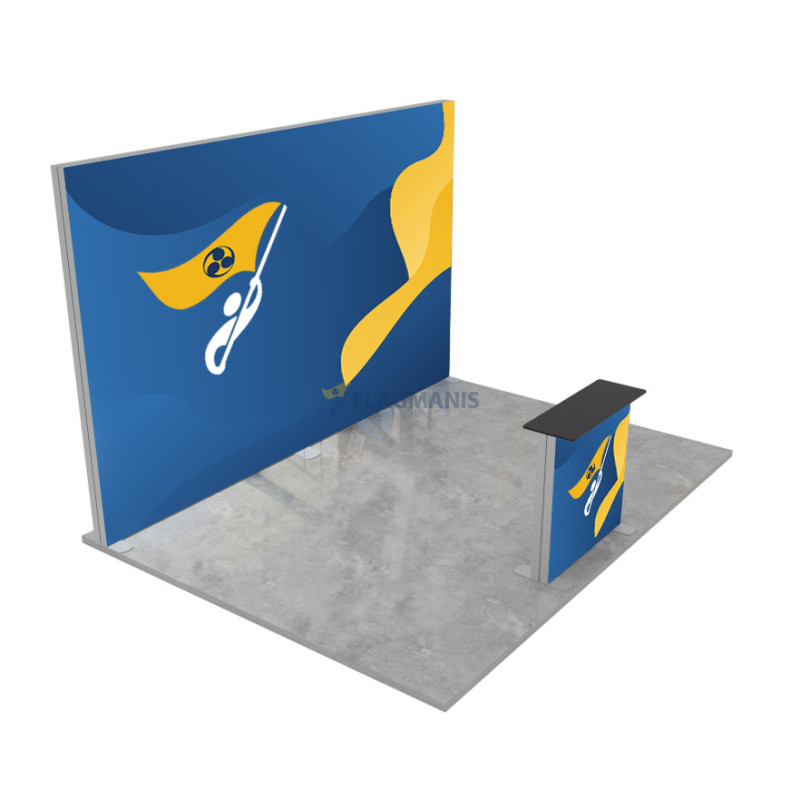 Izstāžu sistēma GO, 12m² (4x3)