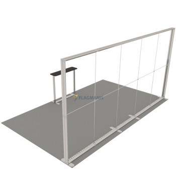 Izstāžu sistēma GO, 15m² (5x3)