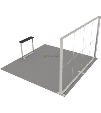 Izstāžu sistēma GO, 16m² (4x4)