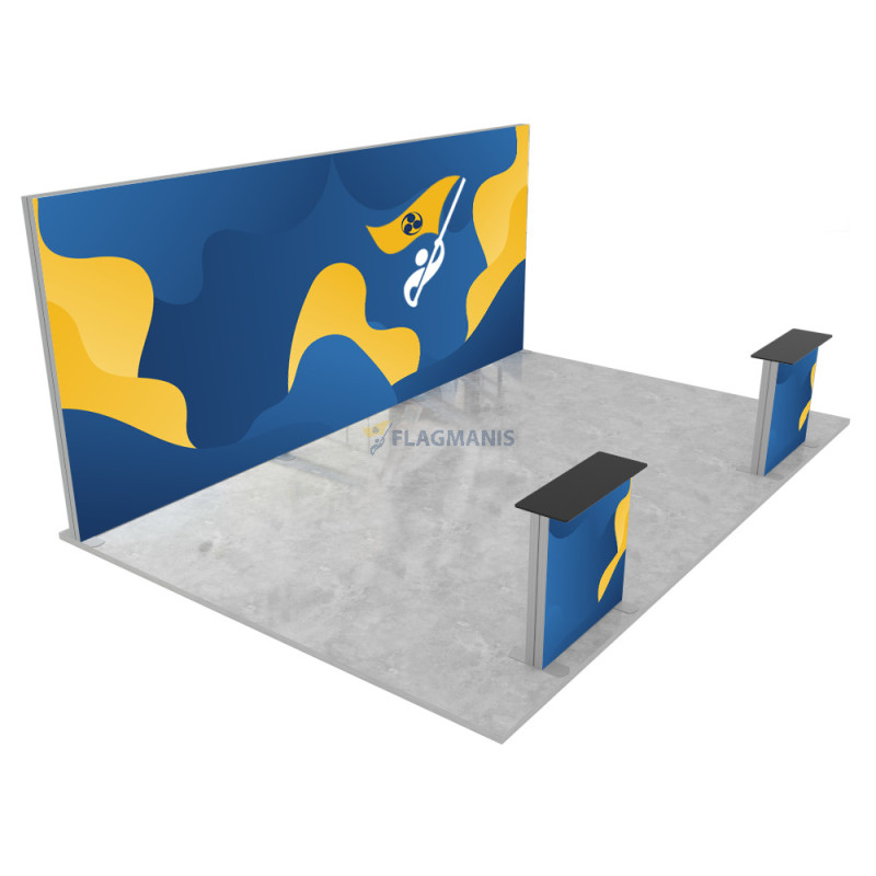 Izstāžu sistēma GO, 18m² (6x3)
