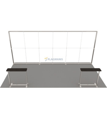 Izstāžu sistēma GO, 18m² (6x3)