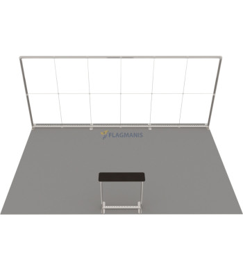 Izstāžu sistēma GO, 24m² (6x4)