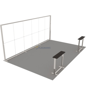 Izstāžu sistēma GO, 24m² (6x4) II