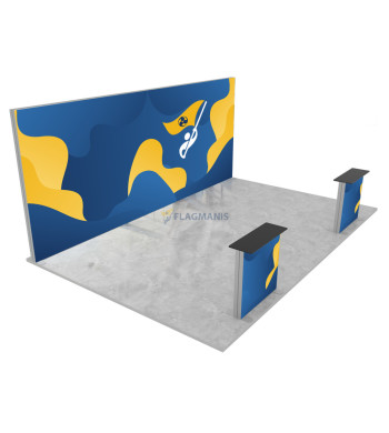 Izstāžu sistēma GO, 24m² (6x4) II