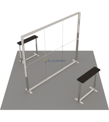 Izstāžu sistēma GO Island, 16m² (4x4)