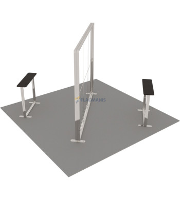 Izstāžu sistēma GO Island, 16m² (4x4)