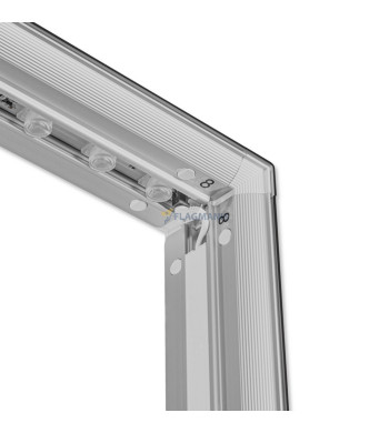 Mobilais gaismas stends Flagman Pro Black, 300 x 250 cm