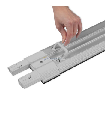 Mobilais gaismas stends Flagman Pro Black, 300 x 250 cm