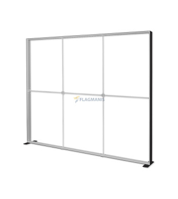 Mobilais gaismas stends Flagman Pro Black, 300 x 250 cm