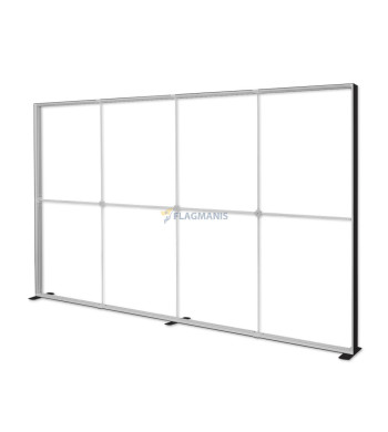 Mobilais gaismas stends Flagman Pro Black, 400 x 250 cm